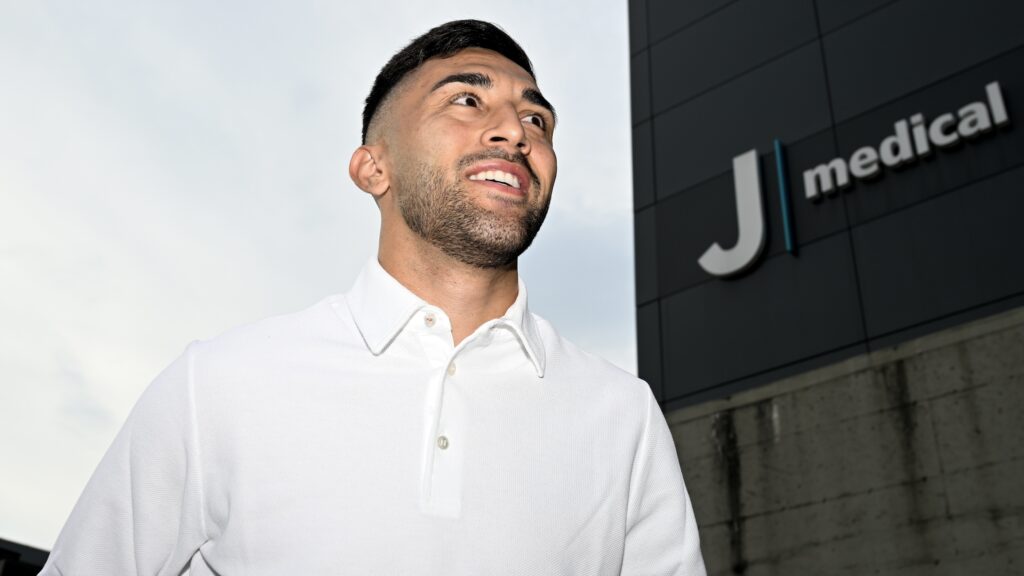 Juventus Unveil New Signing Nico Gonzalez
