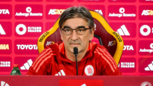 AS Roma Training Session &amp; Press Conference