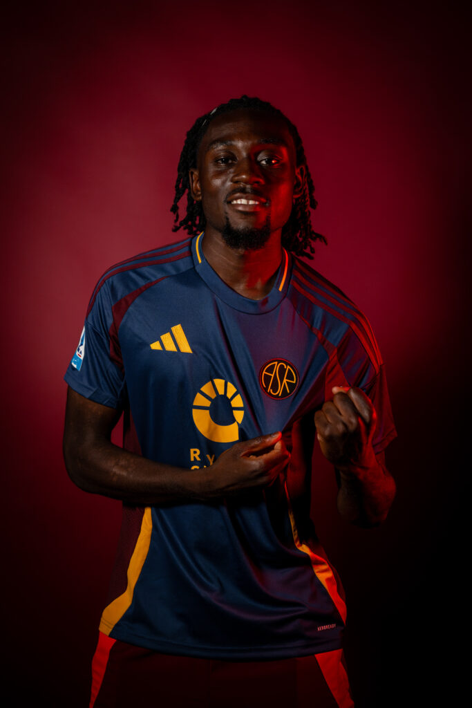 AS Roma Unveil New Signing Manu Kone
