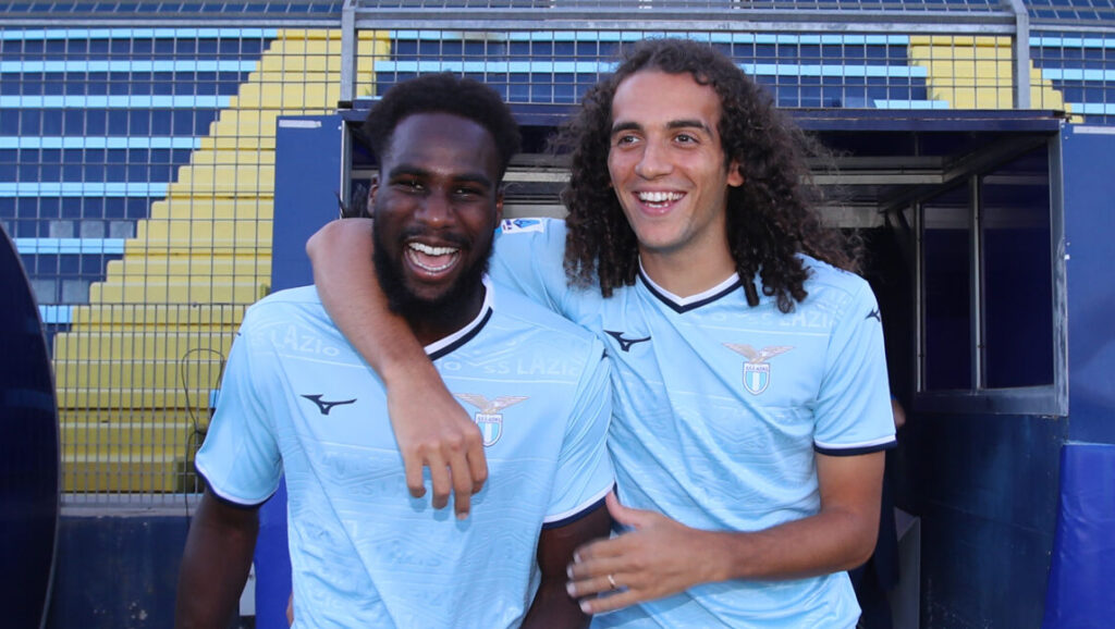SS Lazio Official Team Photo Backstage