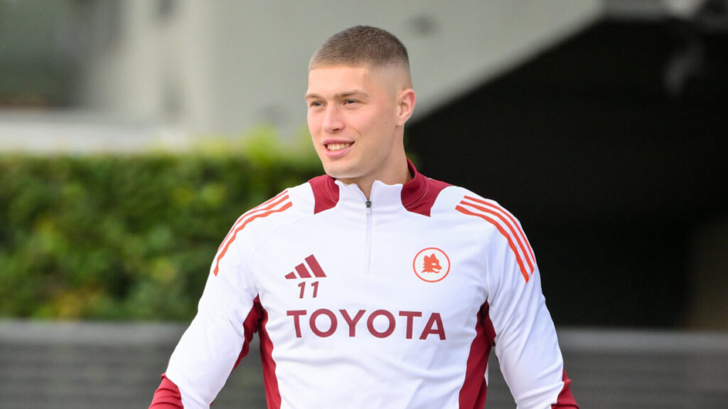 AS Roma Training Session &amp; Press Conference
