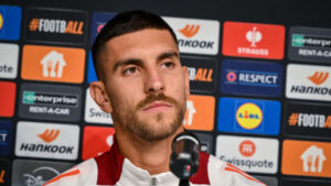 AS Roma Training Session And Press Conference - UEFA Europa League 2024/25 League Phase MD2