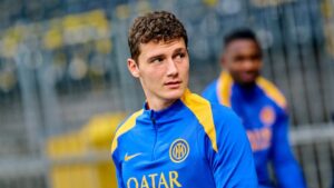 FC Internazionale Milano Training Session And Press Conference - UEFA Champions League 2024/25 League Phase MD3