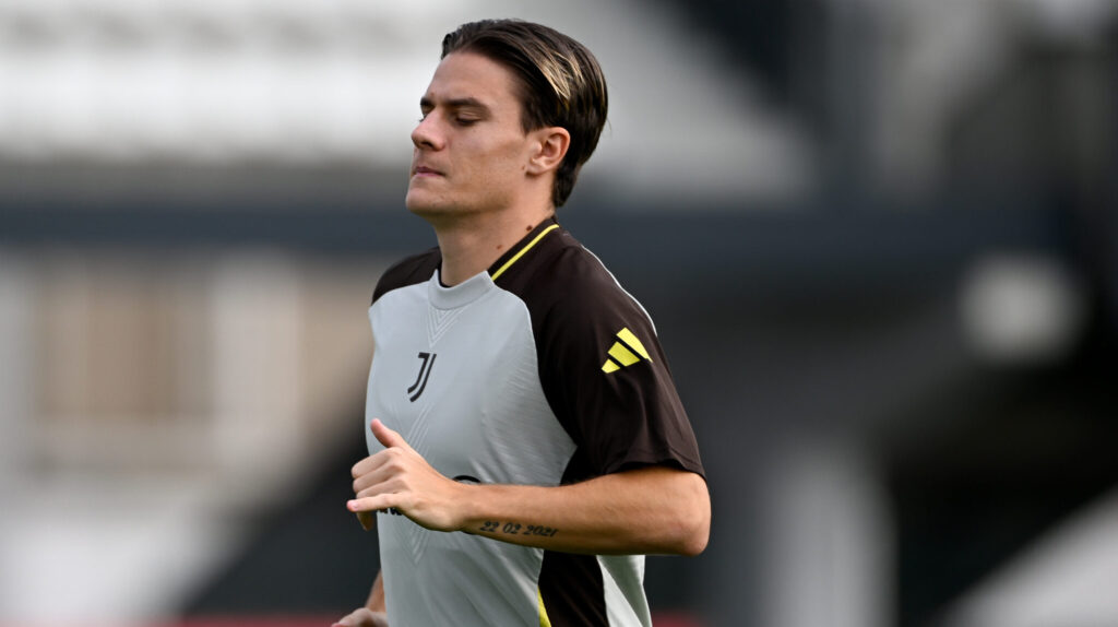 Juventus Training Session And Press Conference - UEFA Champions League 2024/25 League Phase MD3