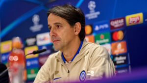 FC Internazionale Milano Training Session And Press Conference - UEFA Champions League 2024/25 League Phase MD3