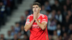 Real Sociedad v SL Benfica: Group D - UEFA Champions League 2023/24