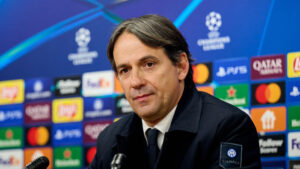 FC Internazionale Milano Training Session And Press Conference - UEFA Champions League 2024/25 League Phase MD7