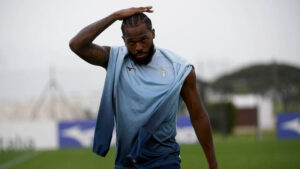 S.S. Lazio Training Session And Press Conference - UEFA Europa League 2024/25 Quarter Final Second Leg