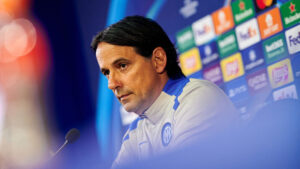 FC Internazionale Milano Training Session And Press Conference - UEFA Champions League 2024/25 Semi Final Second Leg