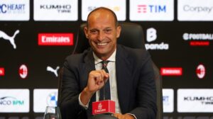 AC Milan New Coach Massimiliano Allegri Press Conference