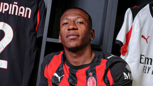 AC Milan Unveil New Signing Pervis Estupinan