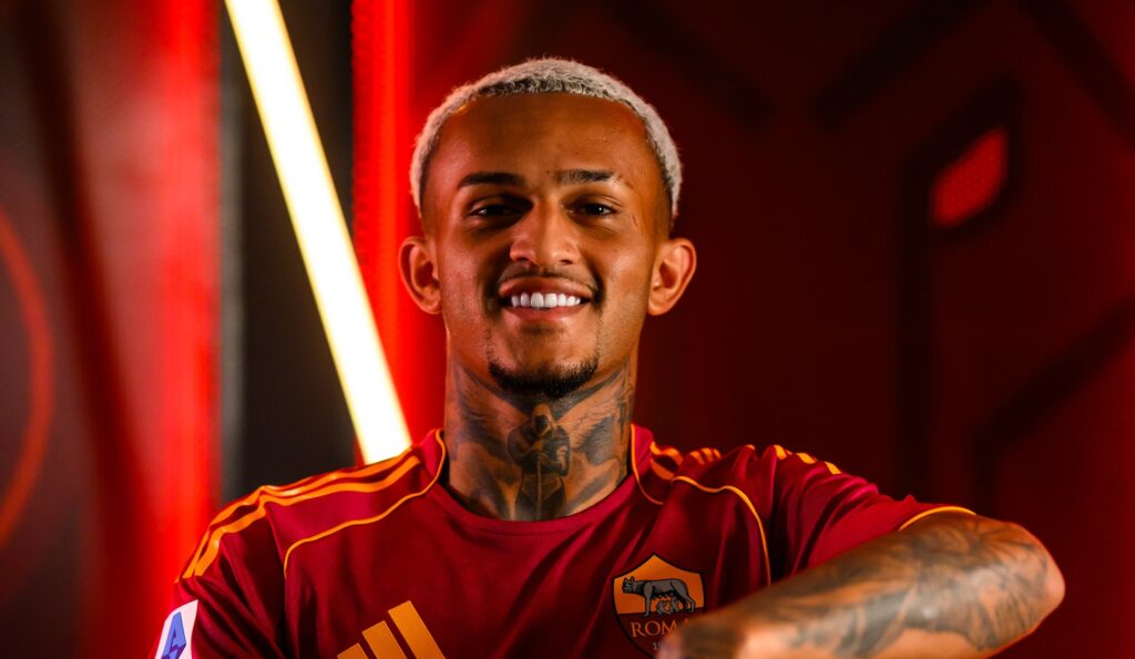 AS Roma Unveil New Signing Wesley