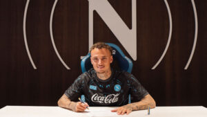 SSC Napoli Noah Lang Photoshoot