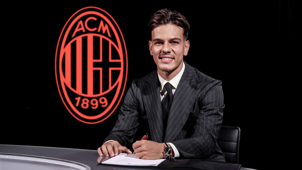 AC Milan Unveil New Signing Ardon Jashari