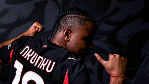 AC Milan Unveils New Signing Christopher Nkunku