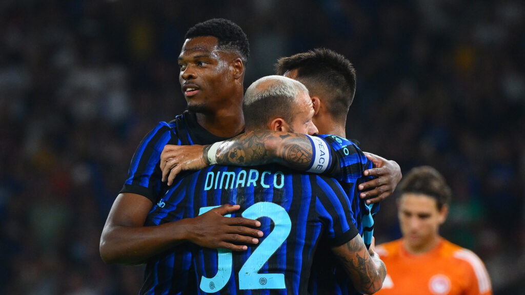 FC Internazionale v Olympiacos FC - Pre-Season Friendly