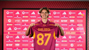 AS Roma Unveil New Signing Daniele Ghilardi