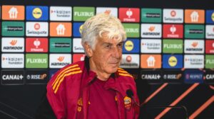 AS Roma Training Session And Press Conference - UEFA Europa League 2025/26 League Phase MD1