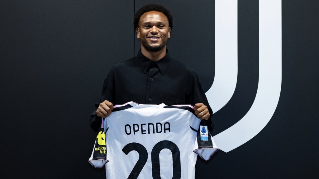 Juventus Unveil New Signing Lo√Øs Openda