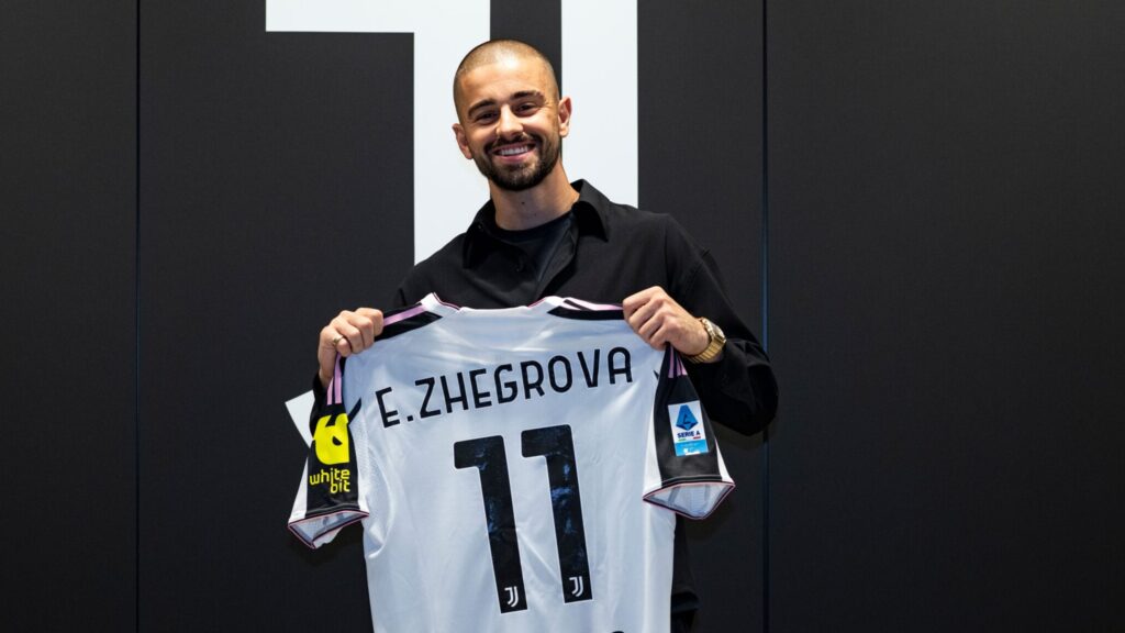 Juventus Unveil New Signing Edon Zhegrova