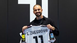 Juventus Unveil New Signing Edon Zhegrova