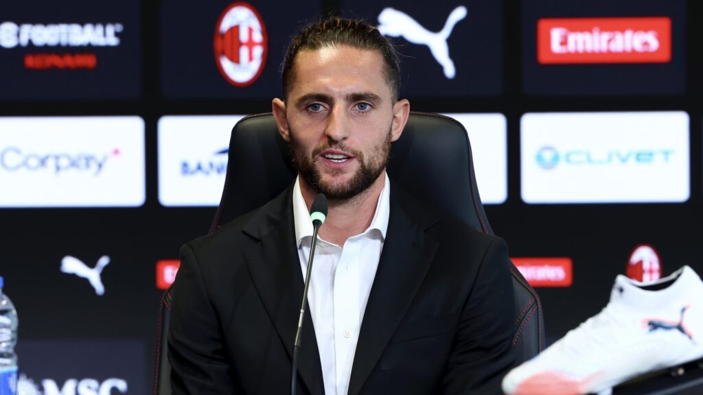 AC Milan Adrien Rabiot Press Conference