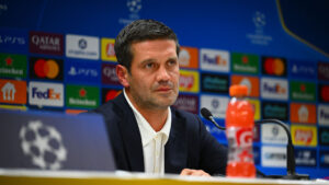 FC Internazionale Milano Training Session And Press Conference - UEFA Champions League 2025/26 League Phase MD3