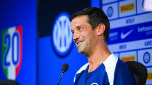 FC Internazionale Training Session And Press Conference