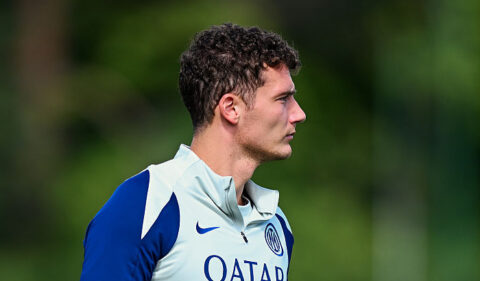 FC Internazionale Training Session And Press Conference