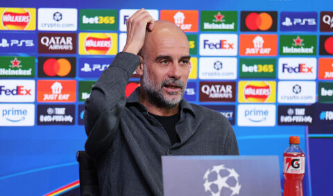 Manchester City FC Training Session And Press Conference - UEFA Champions League 2025/26 Round of 16 Second Leg