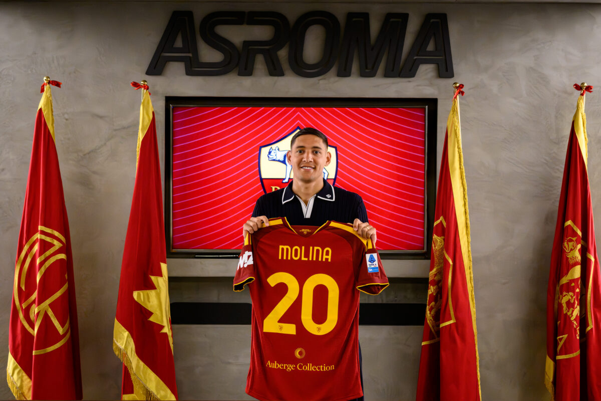 AS Roma Unveil New Signing Nahuel Molina