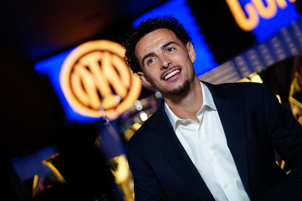 FC Internazionale Unveil New Signing Curtis Jones