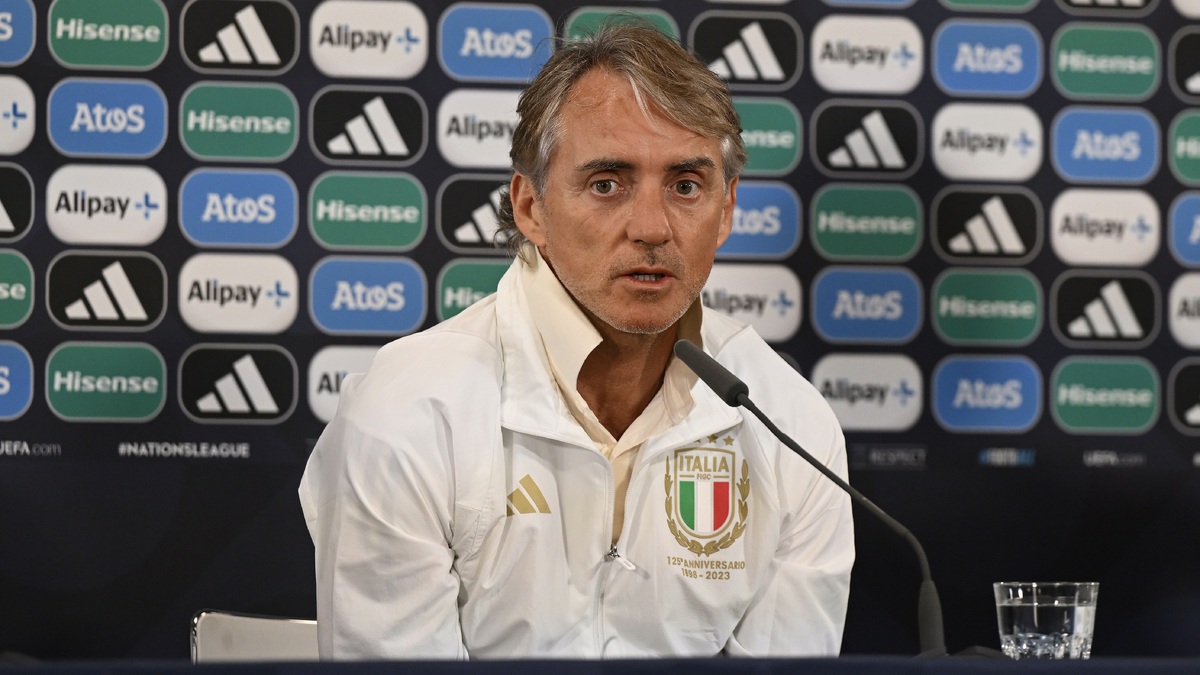 Italy Training Session And Press Conference - UEFA Nations League 2022/23 Semi-final