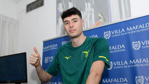 SS Lazio New Signing Edoardo Motta Medical Tests