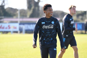 SSC Napoli Training Session And Press Conference - UEFA Champions League 2025/26 League Phase MD6