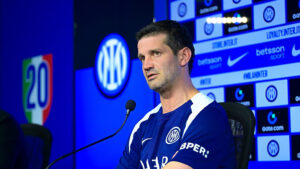 FC Internazionale Training Session And Press Conference